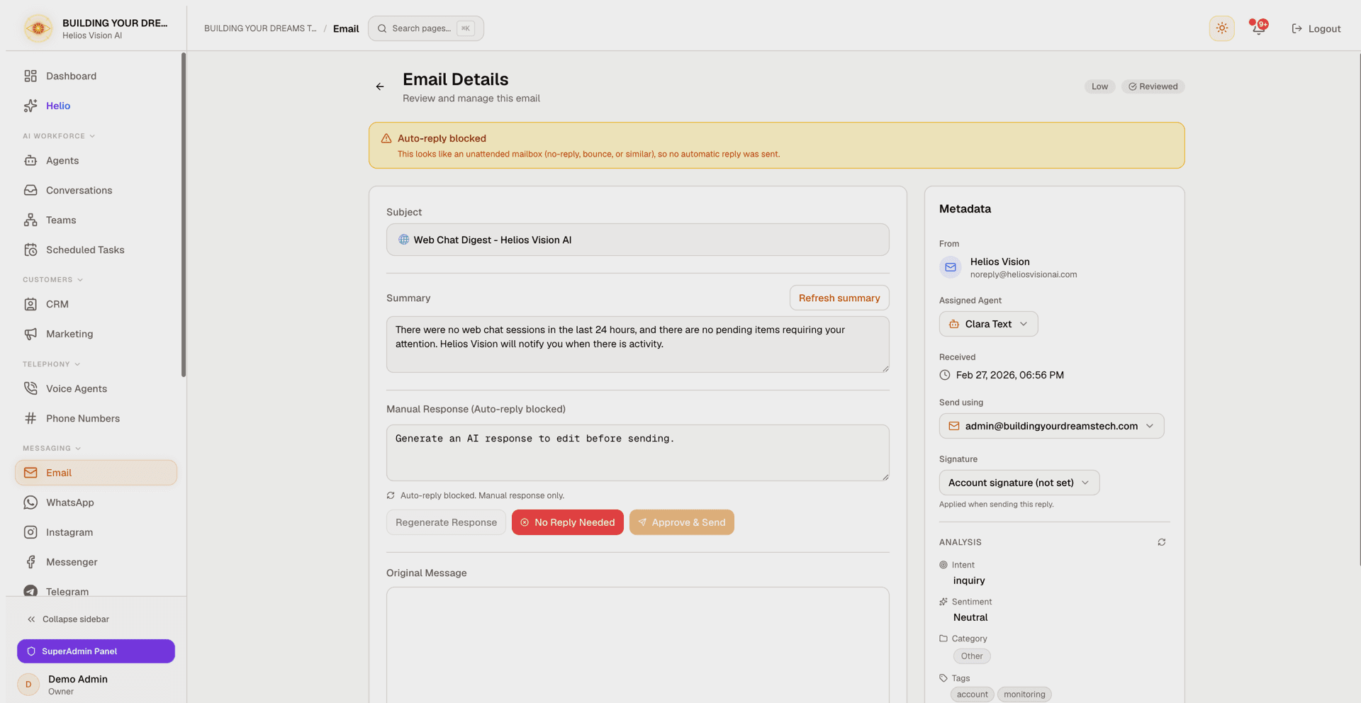 Email Detail