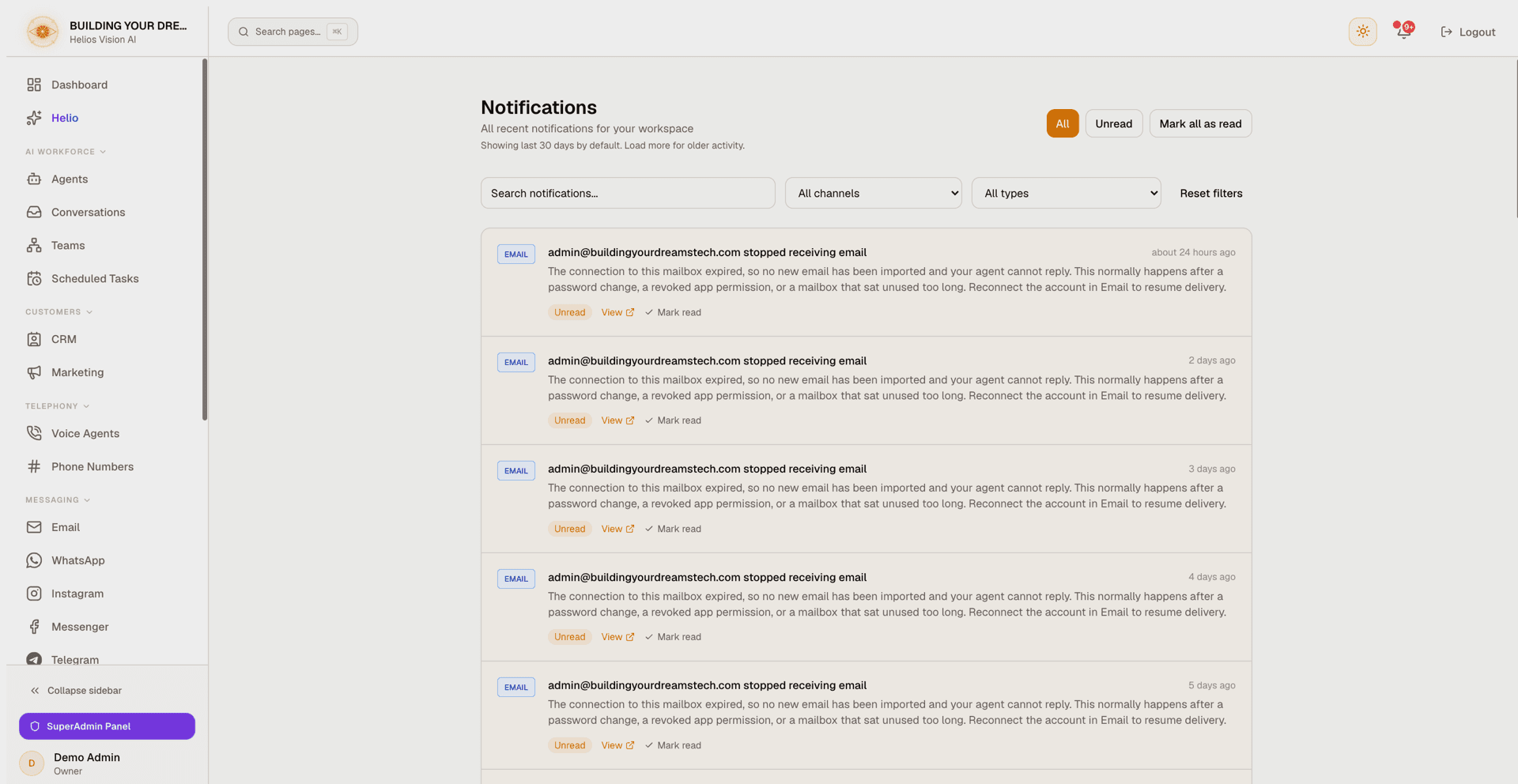 Notifications