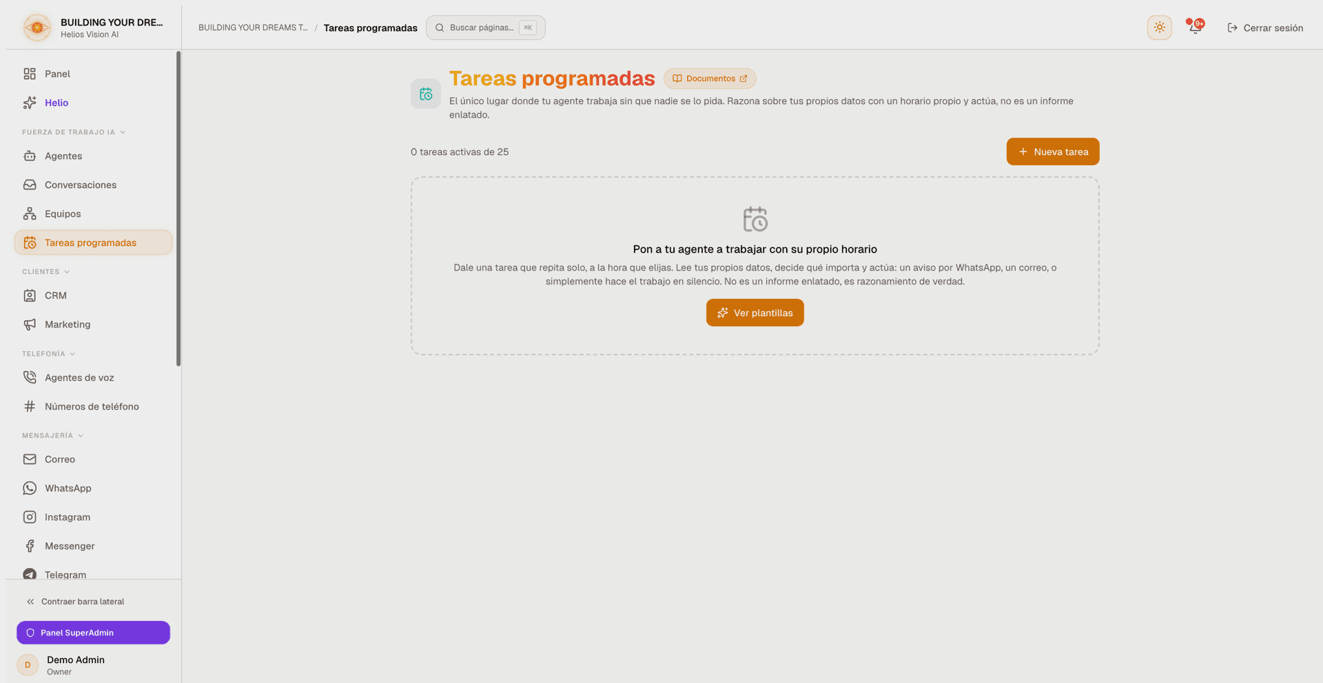 Tareas programadas