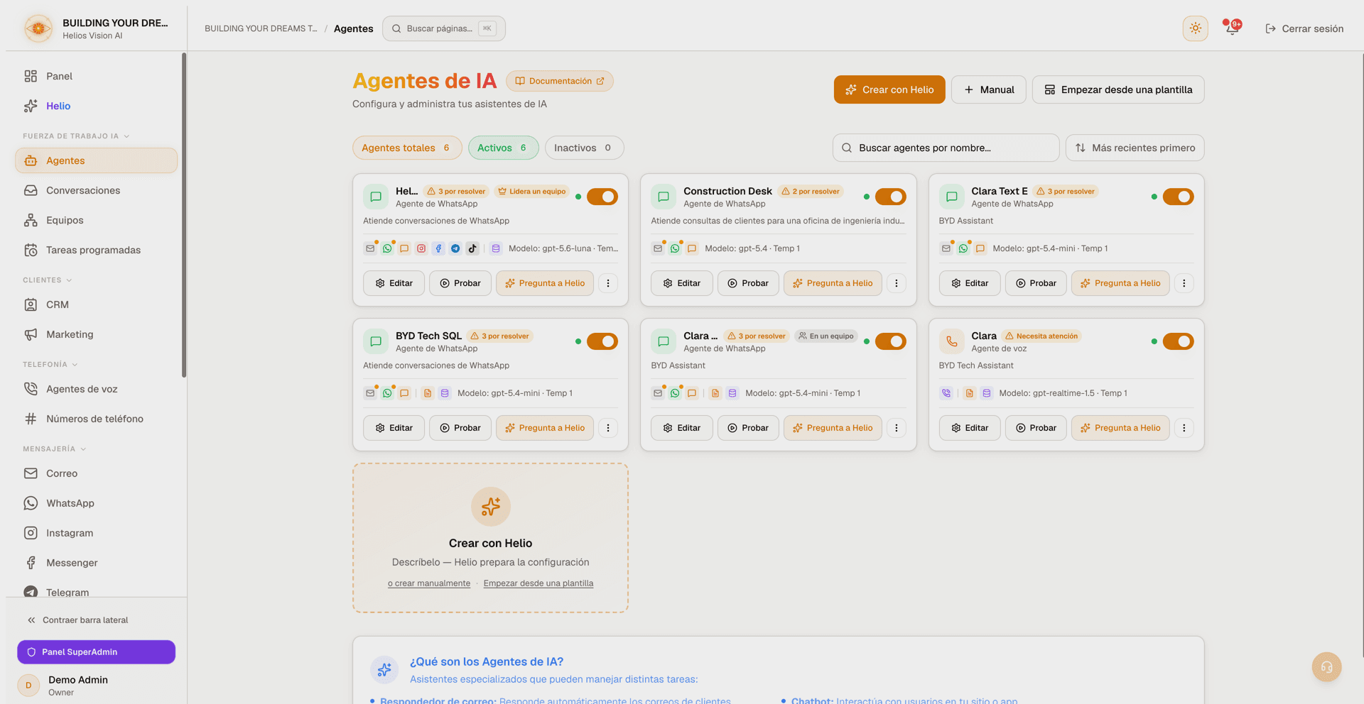 Agentes de IA