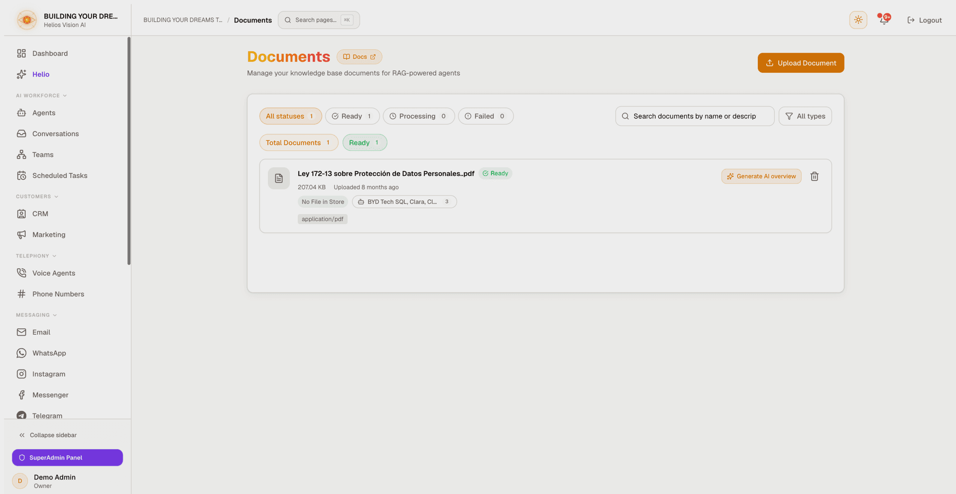 Documents List