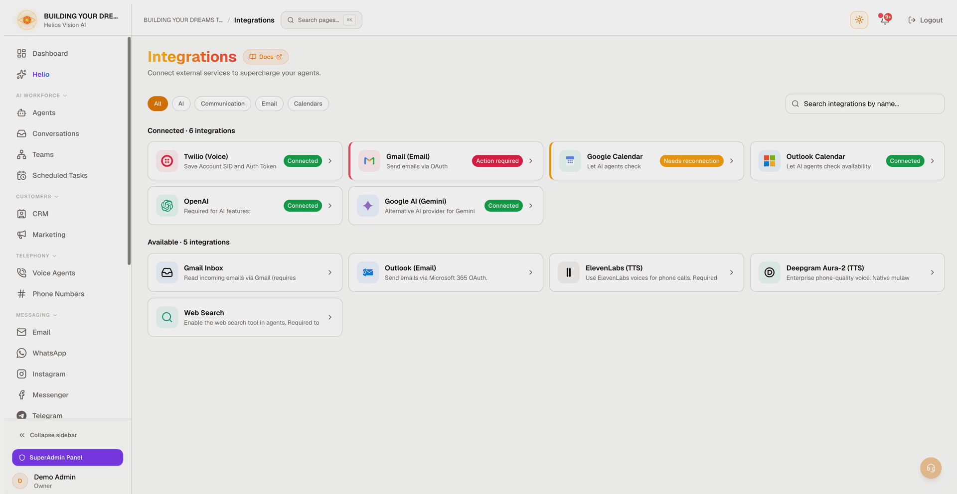 Twilio Integration